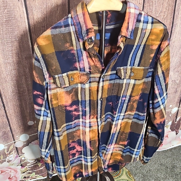 OOAK Tom Petty and the Heartbreakers Flannel Shirt UNOSEX SM-LG - Picture 5 of 7